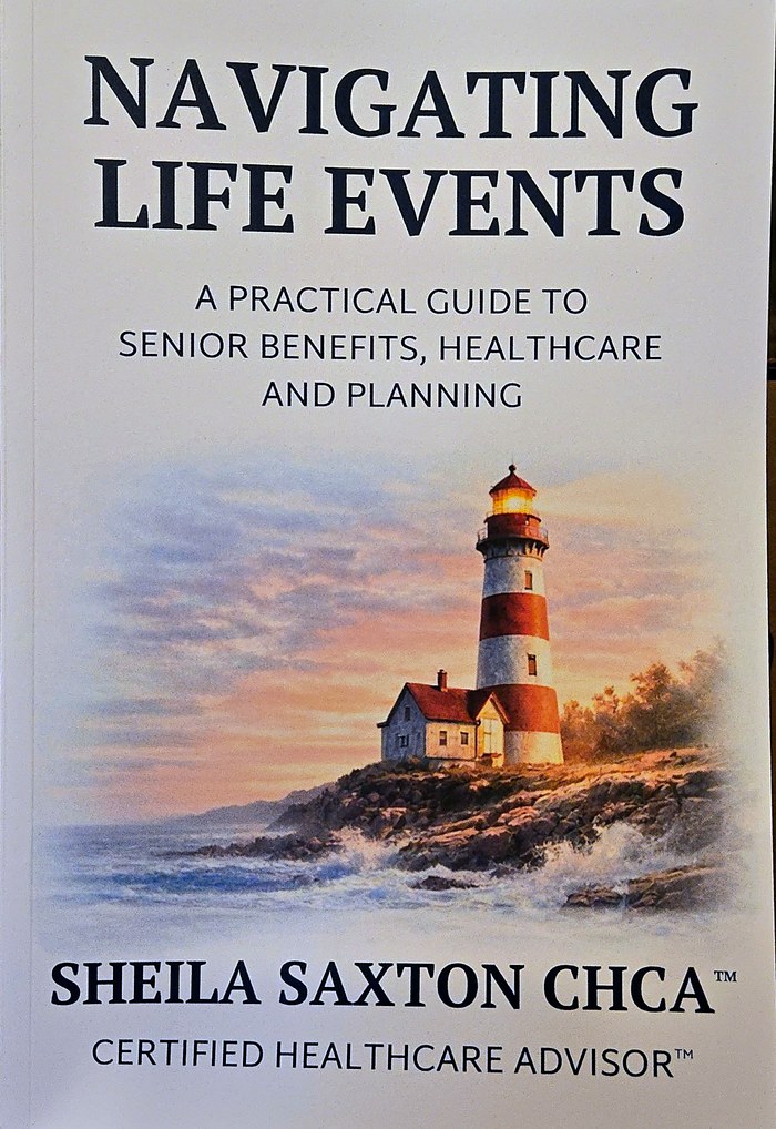 Navigating Life Events book cover by Sheila Saxton